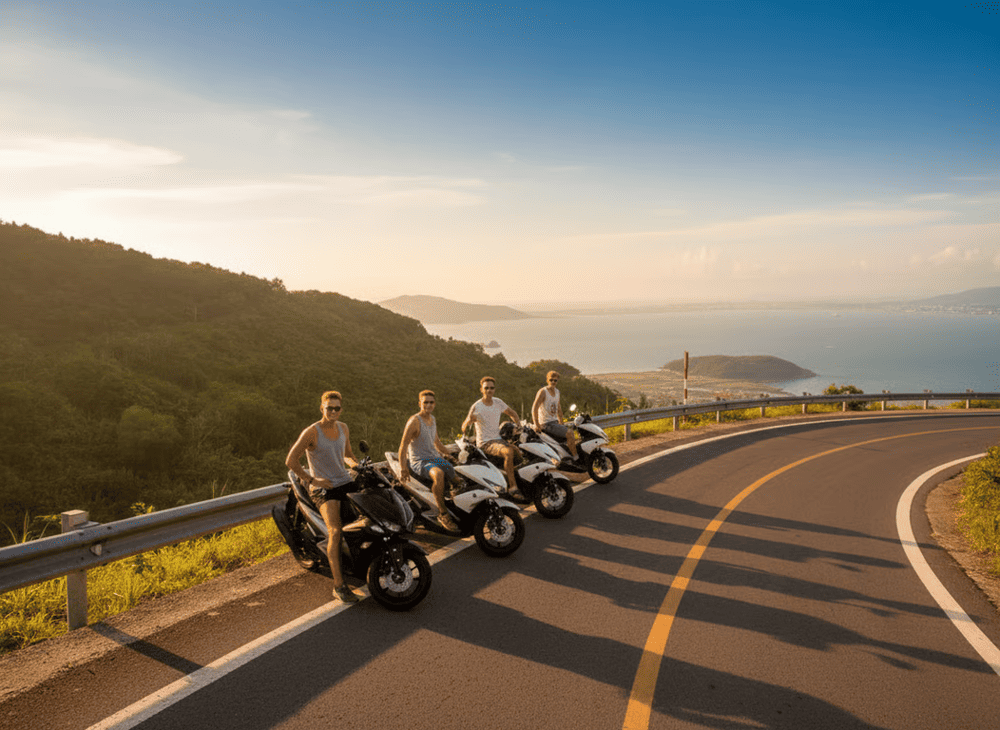 For a memorable experience throughout the journey, visitors can choose to travel to Hoi An by motorbike